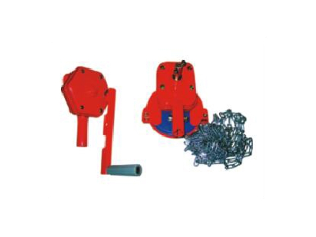 Hanging chain film roller