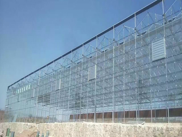 glass greenhouse