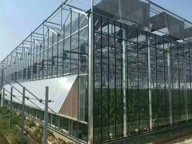 glass greenhouse