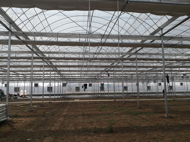 Thin film connected greenhouse